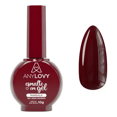 Esmalte Gel MARSALA ANYLOVY 10g