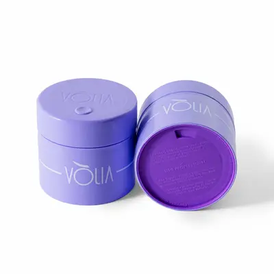 Pote C/ Tampa VOLIA ECO ROXO COM FUNDO LILÁS 30g